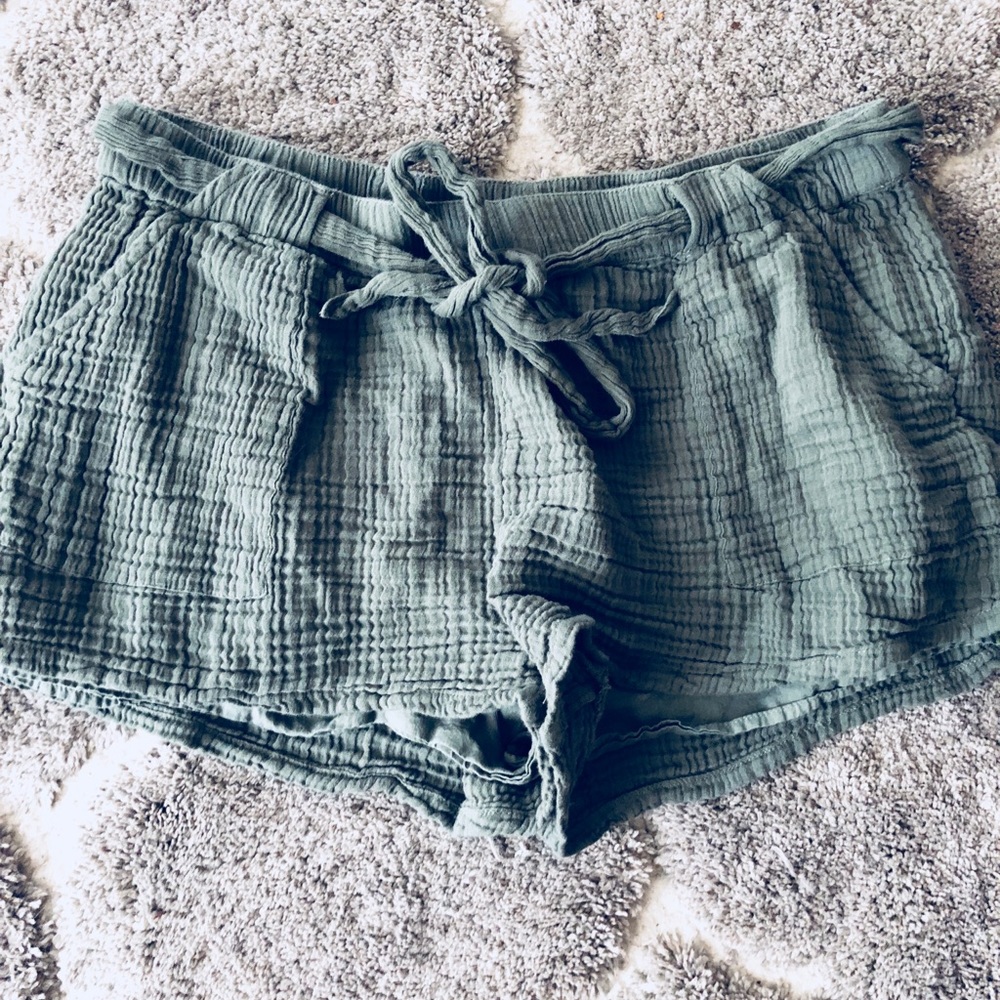 Aerie tie shorts